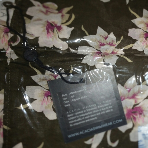 New acacia swimwear handkerchief capsule aloha OS - Picture 4 of 7